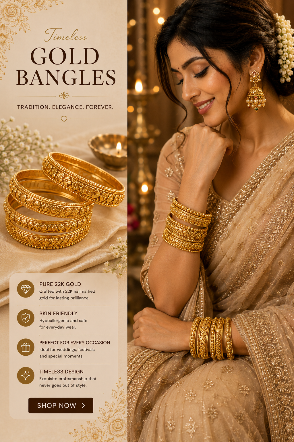 Jewellery Design 14 — AI-generated jewellery visual created with AgentForge AI
