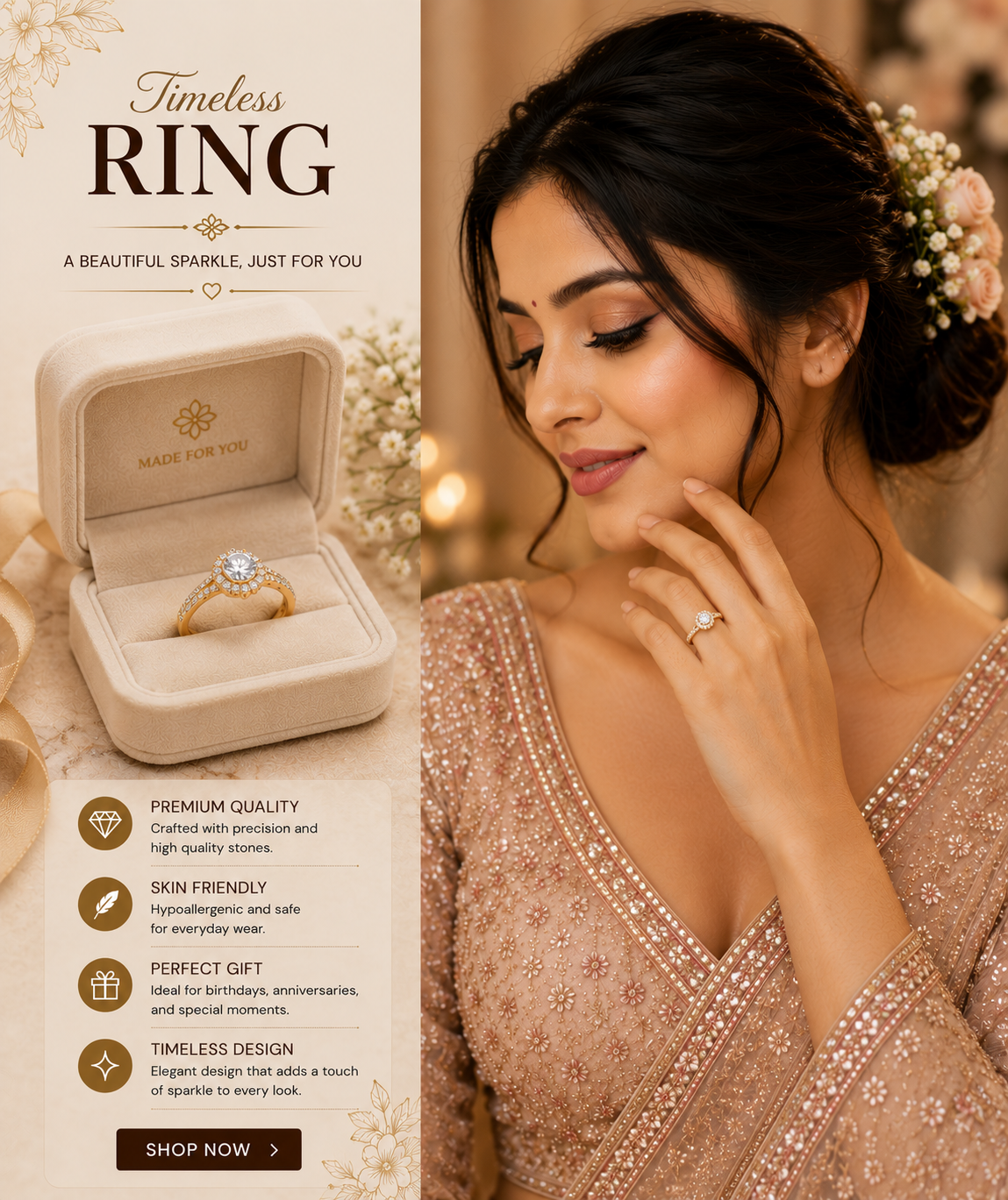 Jewellery Design 4 — AI-generated jewellery visual created with AgentForge AI