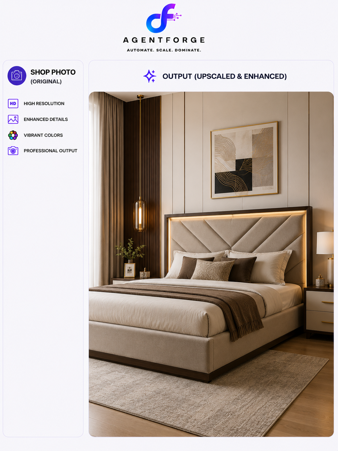 Product Design 17 — AI-generated productography visual created with AgentForge AI