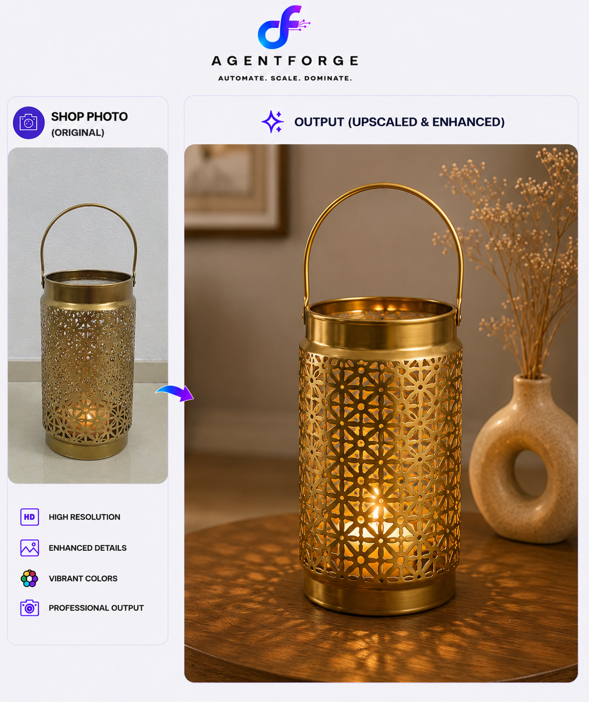 Product Design 21 — AI-generated productography visual created with AgentForge AI