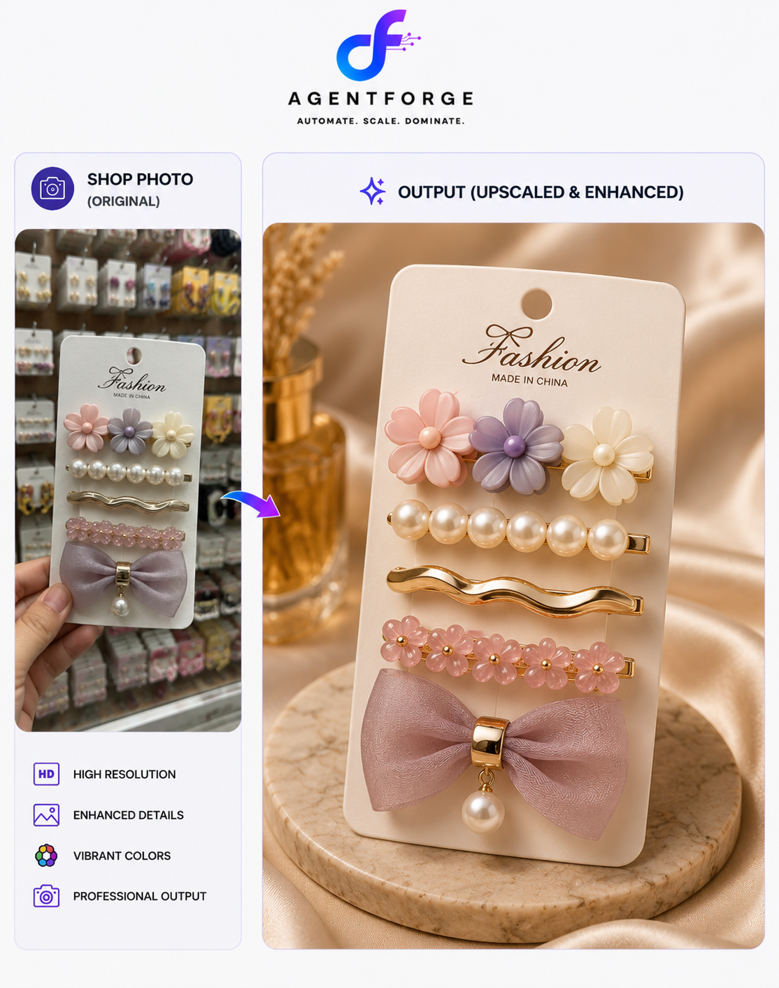 Product Design 7 — AI-generated productography visual created with AgentForge AI