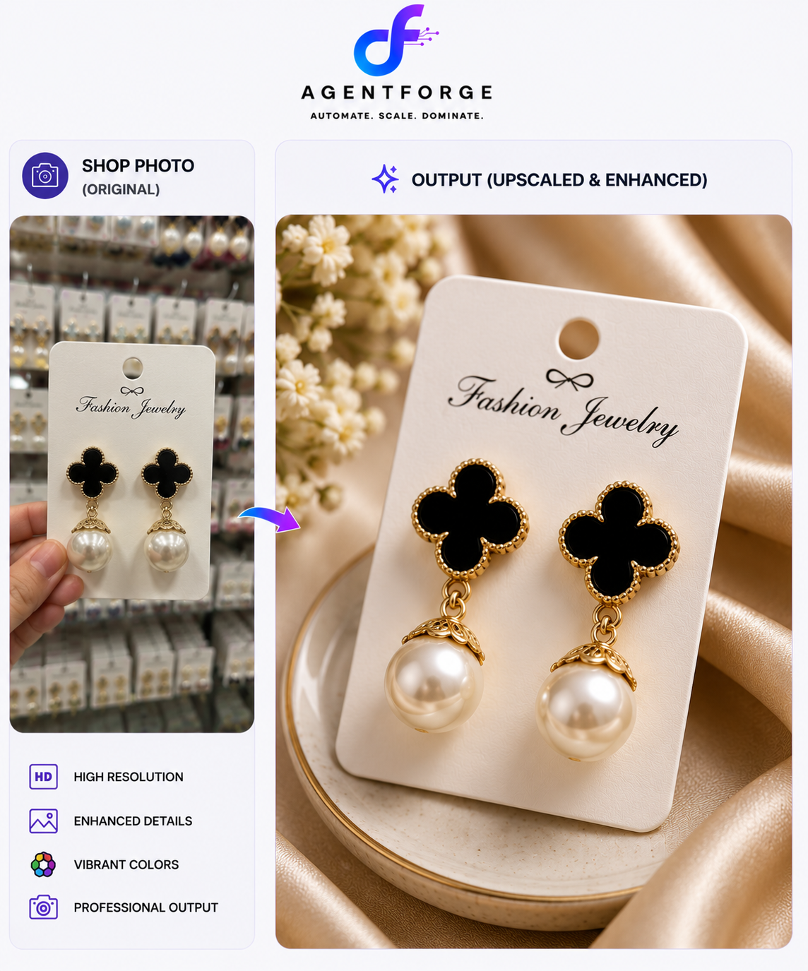 Product Design 8 — AI-generated productography visual created with AgentForge AI