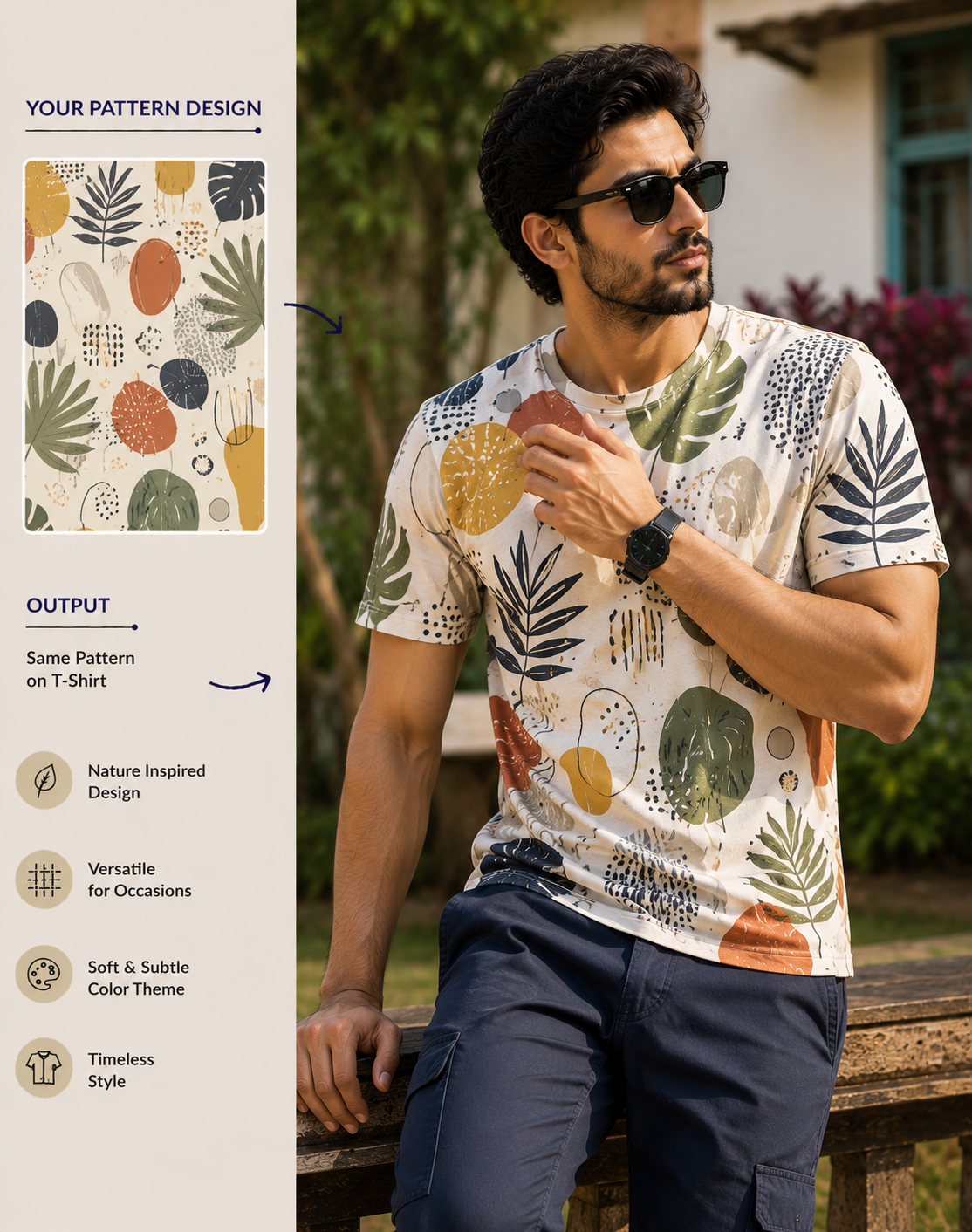Textile Design 12 — AI-generated textile visual created with AgentForge AI